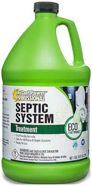INSTANT POWER PROFESSIONAL 8869 Septic System Treatment,1 gal.,Odorless