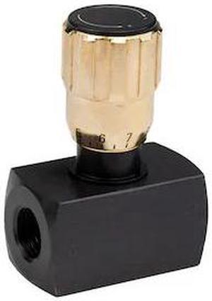 DYNAMIC 450062 Needle Valve, Carbon Steel, 5000 PSI, 1/2 NPT Port