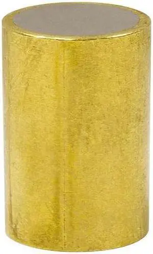 MAG-MATE ABS2550 Brass Shielded Magnet,1/2 in.