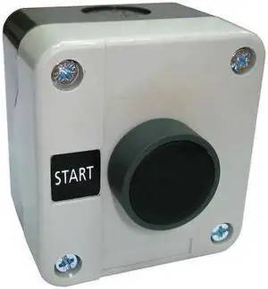 DAYTON 32W265 Push Buttn Cntrol Station,1NO,Start,22mm