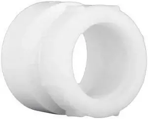 ZORO SELECT 1CNX9 PVC Female Trap Adapter with Poly Nut, Hub x Socket, 1-1/2 in