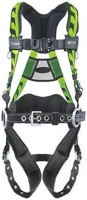 HONEYWELL MILLER ACA-TB-BDP2/3XLGN AirCore(TM) Full Body Harness, 2XL/3XL, 400