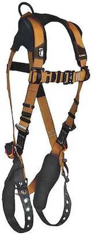 FALLTECH G7080BRM Not Applicable Full Body Harness, M, 425 lb, Quick-Connect