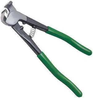 SUPERIOR TILE CUTTER INC. AND TOOLS ST020 Tile Nipper,Offset Jaws,Green