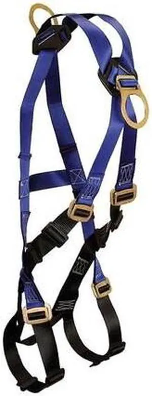 CONDOR 30HG89 Condor Full Body Harness, XL/2XL, 425 lb., Not Applicable Chest/
