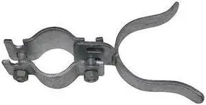 ZORO SELECT 4LVG7 Fork Latch,Steel,Fits 1-3/8 to 2-3/8 In.