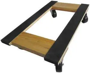 ZORO SELECT 48J072 General Purpose Dolly,30x18,Hardwood