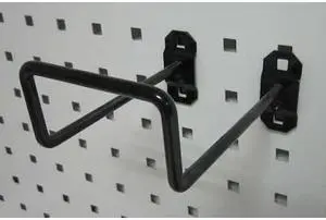 ZORO SELECT 5TPN8 Double Closed-End Pegboard Hook,5 In,PK5