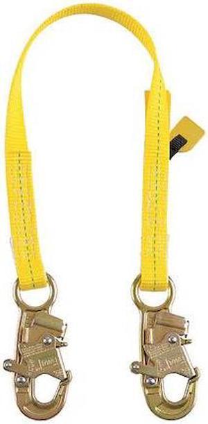 3M DBI-SALA 1231103 Lanyard, 3 ft., Yellow