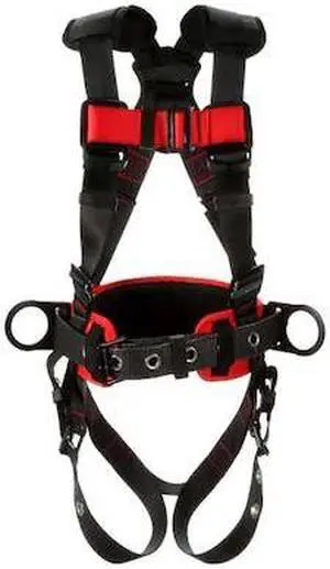 3M PROTECTA 1161309 Protecta Full Body Harness, Vest, Positioning, Mating Chest