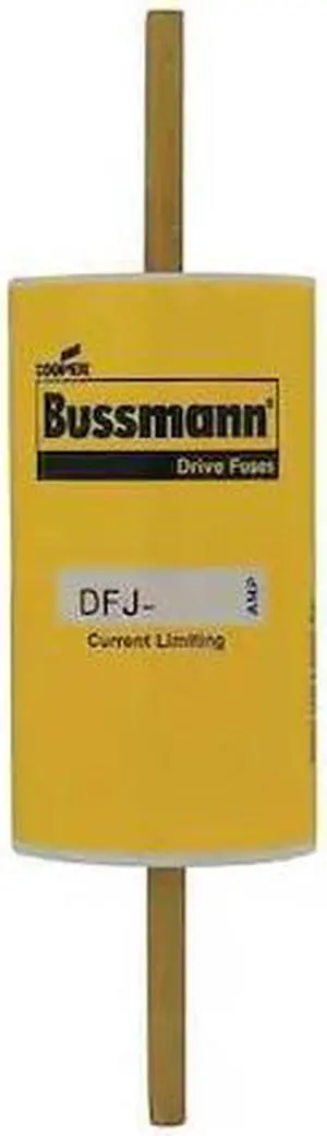 EATON BUSSMANN DFJ-70 UL Class Fuse, J Class, Fast-Acting, 70A, 600V AC,