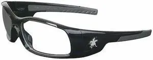MCR SAFETY SR110 Swagger, Safety Glasses Anti-Scratch, Clear Lens, Full-Frame,