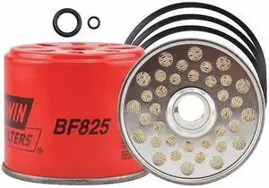 BALDWIN FILTERS BF825 Fuel Filter,2-13/16 x 3-7/16 x 2-13/16In