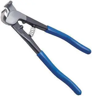 SUPERIOR TILE CUTTER AND TOOLS ST021 Tile Nipper,Offset Jaws,Blue