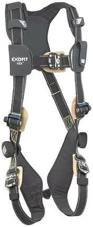 3M DBI-SALA 1103085 Arc Flash Full Body Harness, Vest Style, S,