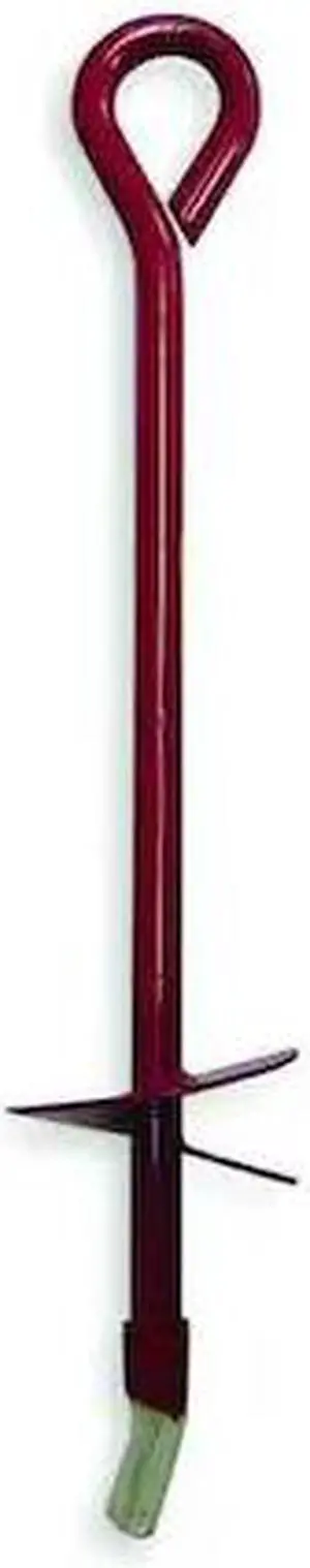 ZORO SELECT 4LVK6 Earth Anchor, 6 x 48 In.