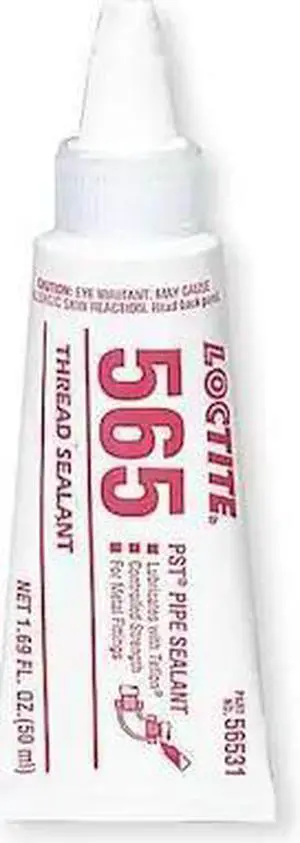 LOCTITE 88551 Pipe Thread Sealant 1.7 fl oz, Tube, 565, Off-White, Paste