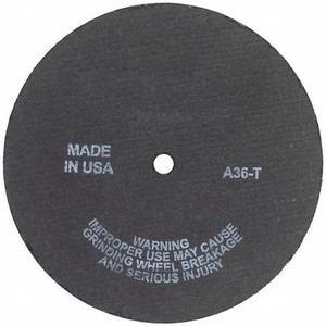 ZORO SELECT 05539509258 Abrasive Cut-Off Wheel, Type 1, 4 in Dia, 0.035 in