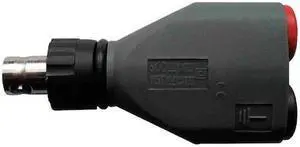 ZORO SELECT 5TXC6 BNC Adapter, BNC Female To Banana Jacks