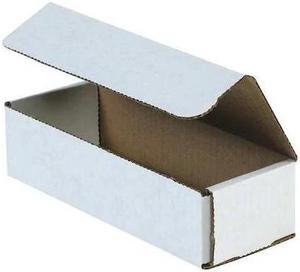 PARTNERS BRAND M1664 Corrugated Mailers, 16" x 6" x 4", White, 50/Bundle