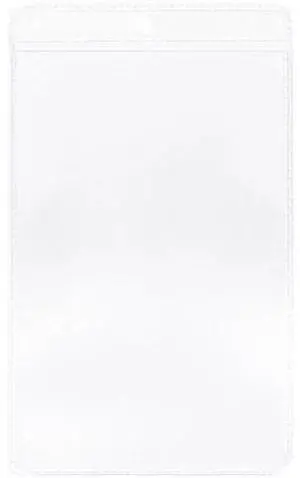 PARTNERS BRAND JTH190 Vinyl Envelopes, 4" x 6", Clear, PK50 PARTNERS BRAND JTH190 Vinyl Envelopes, 4" x 6", Clear, PK50