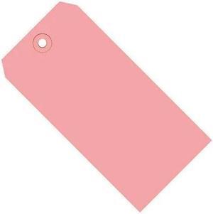 PARTNERS BRAND G11011J Shipping Tags, 13 Pt., 2 3/4" x 1 3/8", Pink, 1000/Case