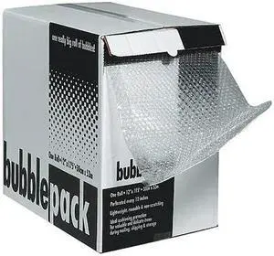 PARTNERS BRAND BD51624 Bubble Dispenser Pack, 5/16" x 24" x 100', Clear, 1/Each