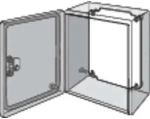 NVENT HOFFMAN LP3025 Interior Panel, 12 Gangs, Steel