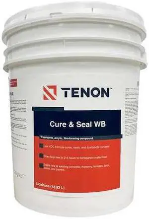 TENON 120822 5 Gallon Sealer, Clear, Water Base
