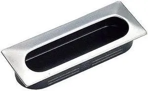 SUGATSUNE UT-105/S-1 Recessed Pull Handle, Snap-In, Satin, Satin, Snap-in