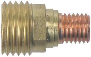 MILLER ELECTRIC 45V45 Gas Lens,Copper / Brass,1/8 In,PK2