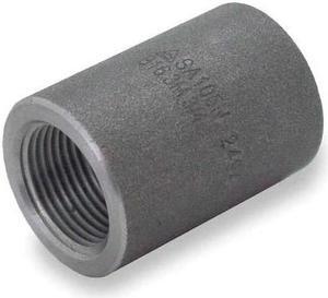 ZORO SELECT 1MNB1 Black Forged Steel Coupling Class 3000