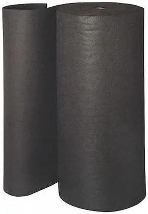 SPILLTECH NPR300S-GR Sorbent Roll, 54 gal, 3 ft x 300 ft, Universal, Gray,
