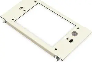 LEGRAND V6007C-1 Device Plate, 1 Gang, Steel