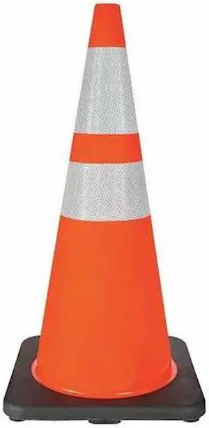 ZORO SELECT 6FHC3 Traffic Cone,28In,Orange