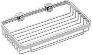 WINGITS WRBPS8 Shower Basket,8 In W,SS,Polished