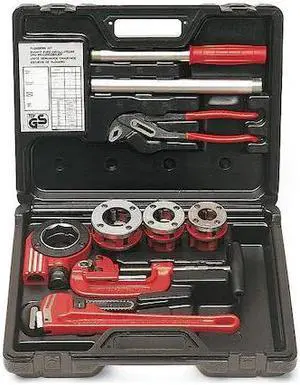 ROTHENBERGER 70614 Manual Pipe Threaders, 1/2 in to 1 in, Rod: No Rod Bolt: No