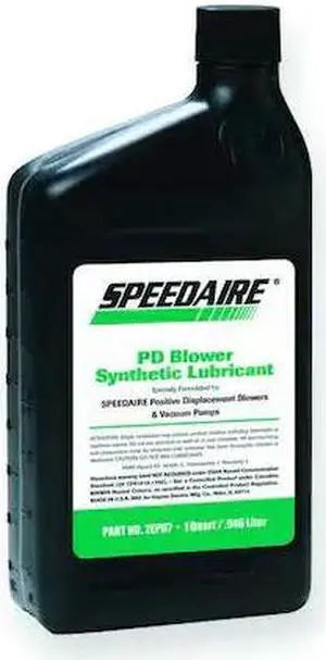 SPEEDAIRE 2EPU7 Synthetic Lubricant, Quart