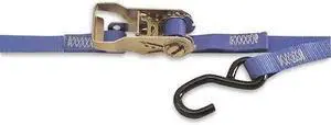 KINEDYNE 711587PKGRA Tie-Down Strap,Ratchet,15ft x 1In,400lb