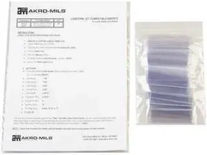 AKRO-MILS 29301 Card Stock Holder,1 x 3 In.,PK25