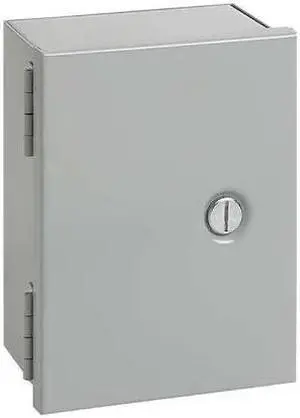 NVENT HOFFMAN A8N84 Flush Slotted Latch Electrical Enclosures, 8 in H, 4 in D,