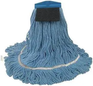 TOUGH GUY 30LU85 Twister String Wet Mop, 18 oz Dry Wt, Side Gate Connection,