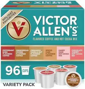 VICTOR ALLEN FG017081RV Victor Allen's Coffee Holiday Favorites Coffee & Hot