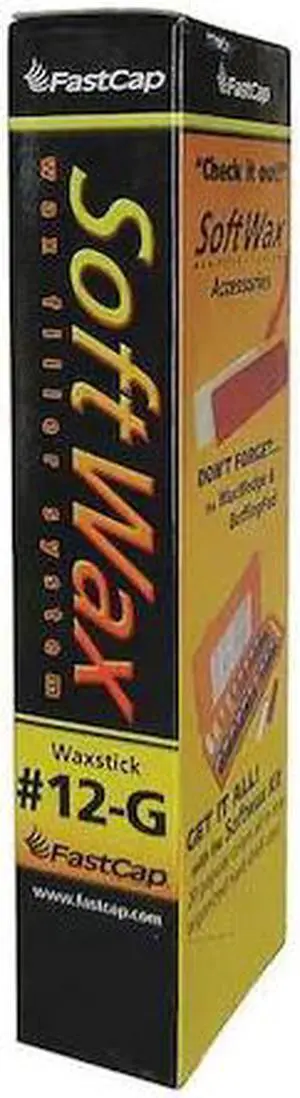 FASTCAP WAX12S-G-10PK Soft Wax Filler System, 1 oz, Refill Stick, Green