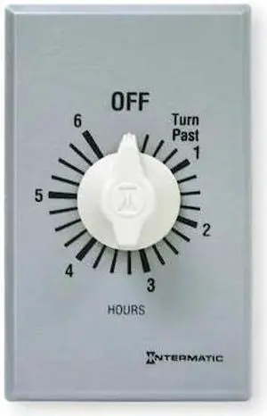 INTERMATIC FF6H Timer,Spring Wound