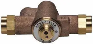 HAWS 9201EW Scald Protection Valve Kit,5" L,Brass