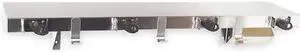 ZORO SELECT 1ECL7 Utility Shelf w/Mop Holders,36x9-1/8In