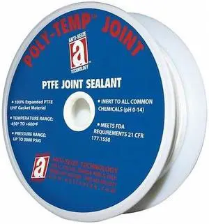 ANTI-SEIZE TECHNOLOGY 28005 Joint Sealant Ribbon,3/16 In. W,75 Ft. L