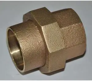 ZORO SELECT 24W573 1-1/2" NOM C Copper Union