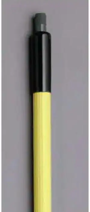 REMCO 6268N 100" to 187" Threaded Extension Handle, 1 1/4 in Dia, Yellow,